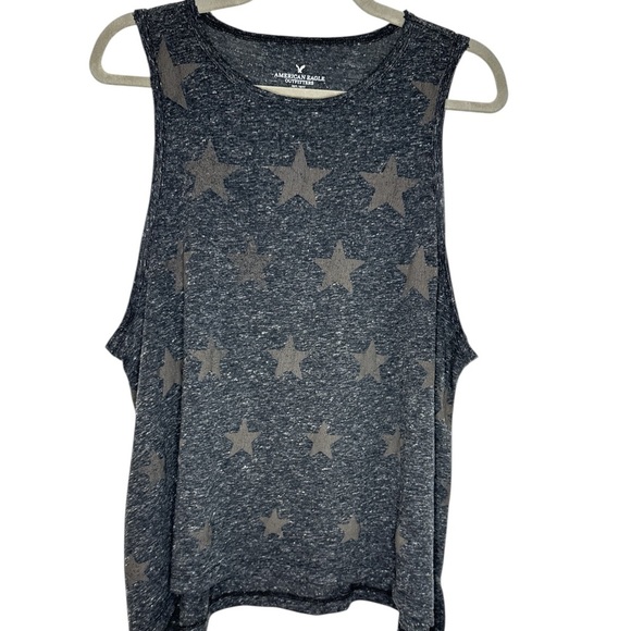 American Eagle Outfitters Starry Gray Muscle Tee - Picture 5 of 7